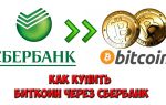 Способы покупки Биткоина за рубли Сбербанка