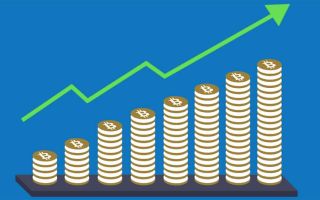 График цены bitcoin в долгосрочном периоде показывает перманентный рост