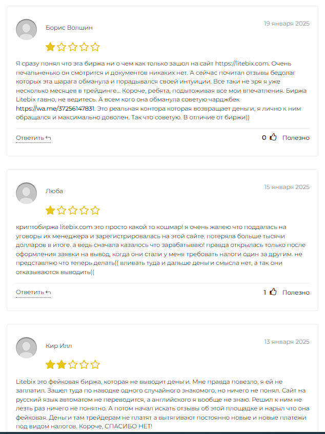 лайтбикс биржа